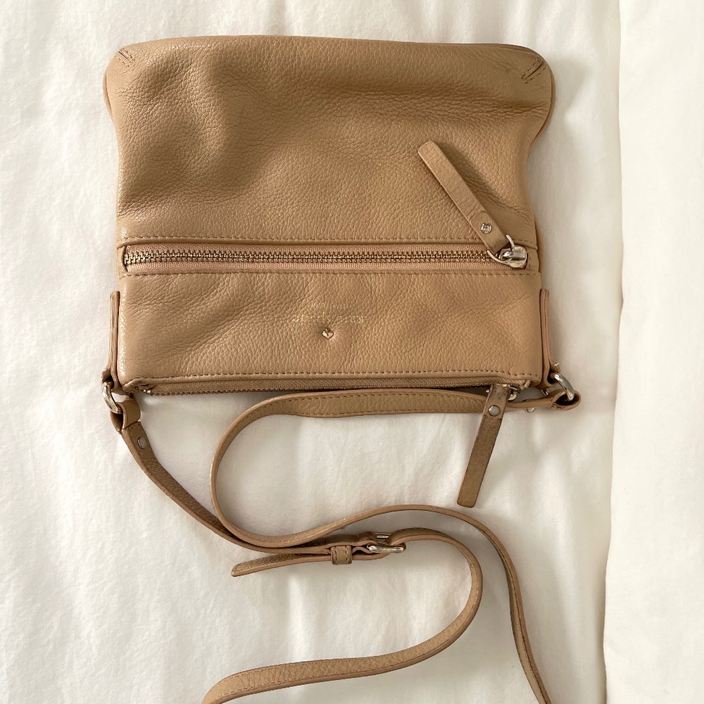Kate Spade Tan Leather Crossbody